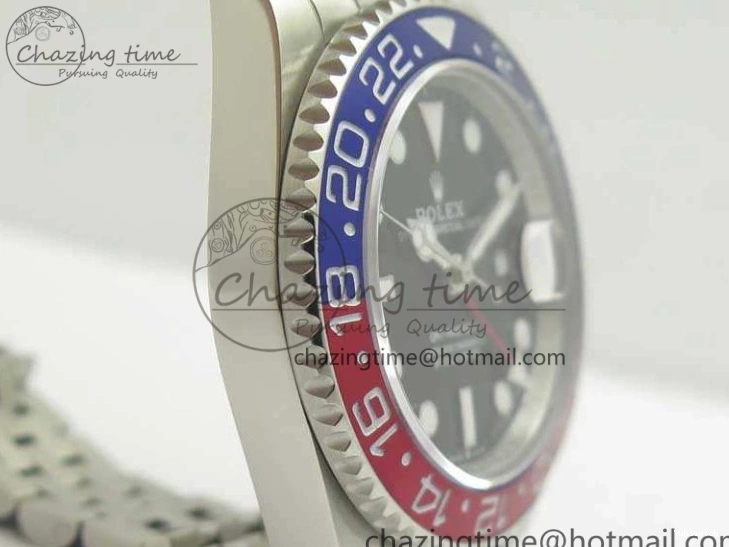 Black BPF SS On Bracelet BLRO Dial Jubilee Edition A2813 SS Maker 126710 GMT-Master Best II 0506